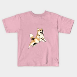 Shiba inu beautiful dog Kids T-Shirt